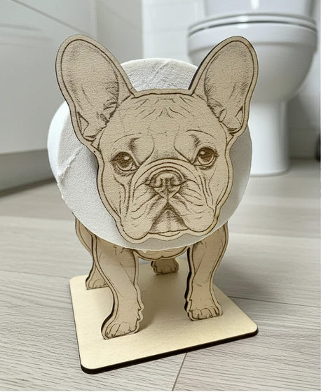 Suporte de papel bulldog