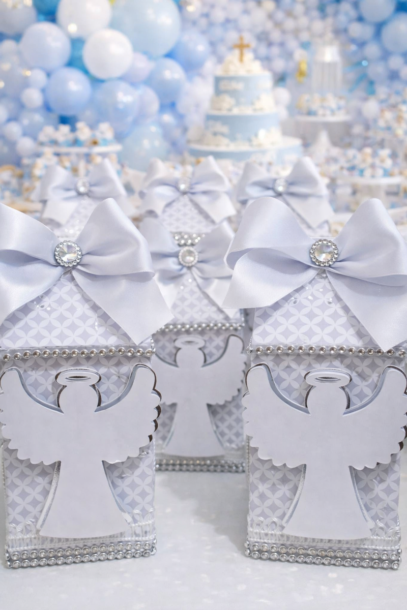 CAIXINHAS BATIZADO BRANCO